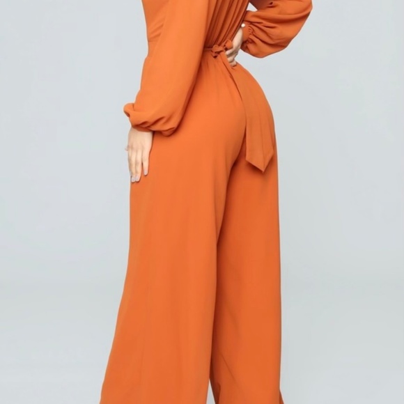 Long Sleeve Jumpsuit - Picture 4 of 5
